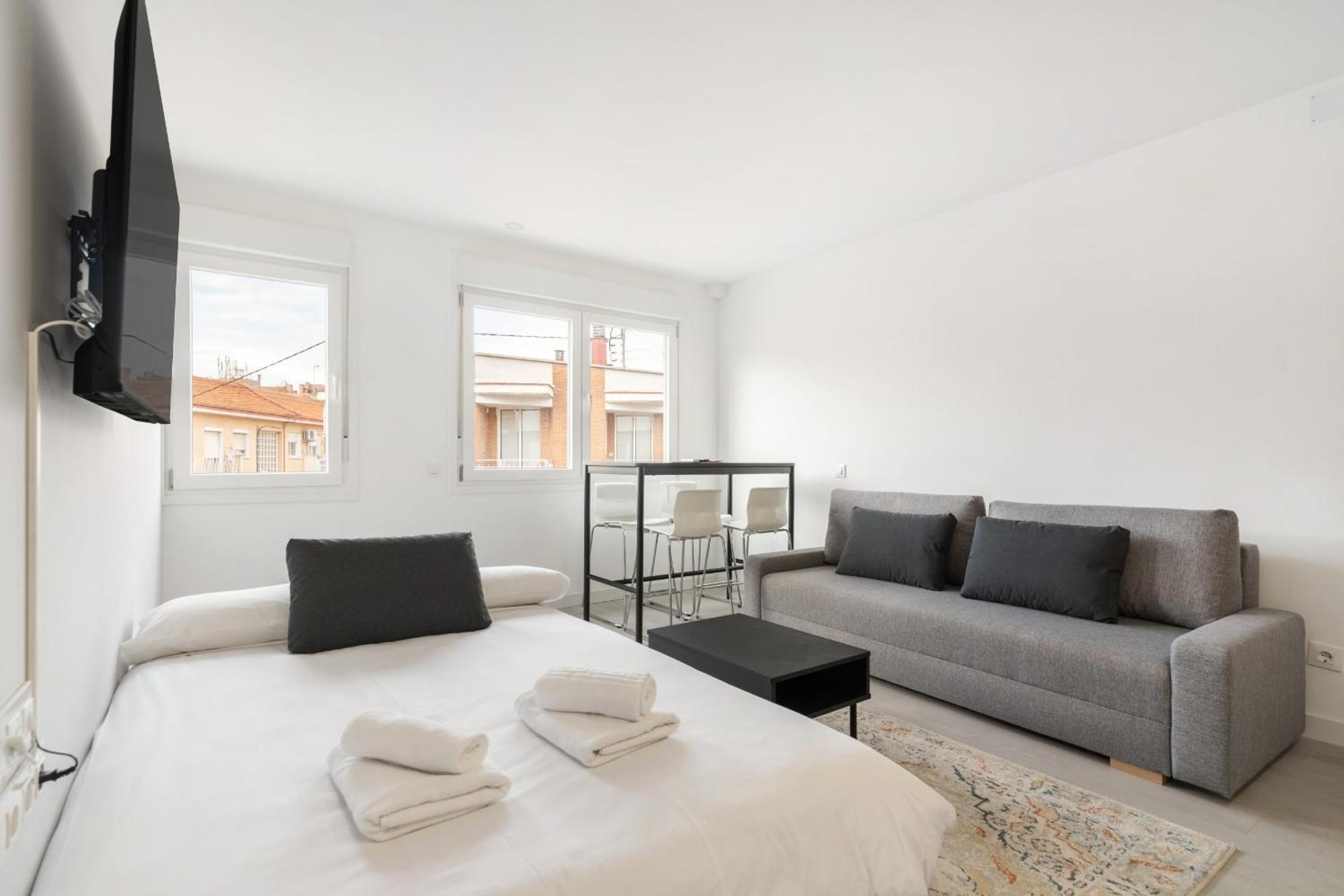 Madrid Riverside Studios Con Parking Incluido Alquiler Temporal エクステリア 写真