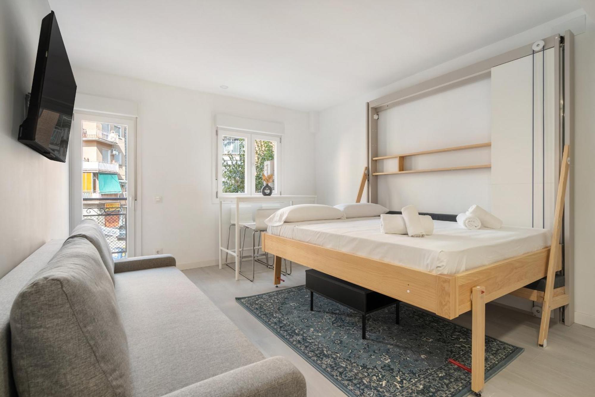Madrid Riverside Studios Con Parking Incluido Alquiler Temporal エクステリア 写真