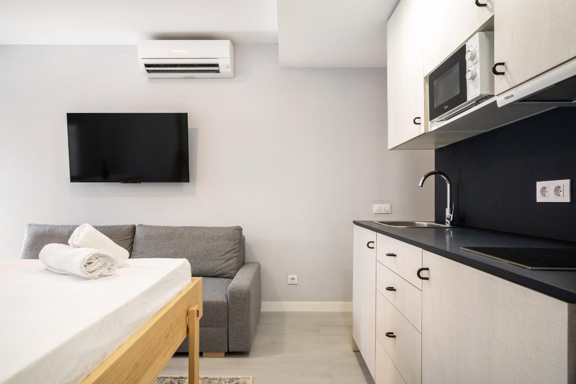 Madrid Riverside Studios Con Parking Incluido Alquiler Temporal エクステリア 写真